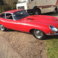 Jaguar E Type Series 1 engine. Engine repairs on a classic Jaguar E Type Series 1.